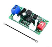Automatic Fan Controller Board with Adjustable Trigger Threshold 45-50C and Four-Speed Output for DC 5V 12V 24V Brushless Fans (12V)