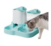 Automatic Feeder and Water Drinker for Cats, Leak-proof Bowl, Automatic Feeder and Water Dispenser for Cats, for Feeding Pets Such as, Dogs and We