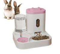 Automatic Feeder for Cats, 2-in-1 Intelligent with Food and Water, Automatic Pet Eater - for Kittens, Puppies, Feeding, Drinking, Wet, Dry, Outdoor, Indoor,