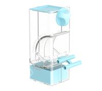 Automatic Feeder - Transparent Cockatiel Feeding, Splash-proof Agapornid Feeder - for Ara Conure Animal Parents Zoo Aviaries Living Room Home