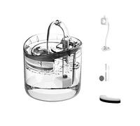 Automatic Feeders 2L Automatic Cat Water Fountain With Faucet Dog Water Dispenser Transparent Drinkers For Cats Pet Drinking Bowl Filter Feeder for dogs and cats(Set)