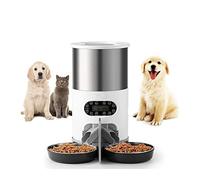 Automatic Feeders 4.5L Double Meal Automatica Pet Feeder Smart Dispenser For Dogs Cats Auto Feeding Pet Food Manual Feeder Bowl Pet Supplier for dogs and cats
