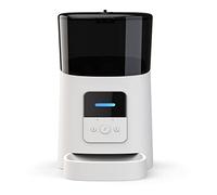 Automatic Feeders 6L Large Capacity Intelligent Automatic Pet Feeder For Pet Cats Dogs Smart Food Dispenser APP Timer Pet Feeding Bowl for dogs and cats(White Smart APP)