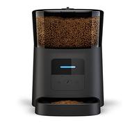 Automatic Feeders 6L Large Capacity Intelligent Automatic Pet Feeder For Pet Cats Dogs Smart Food Dispenser APP Timer Pet Feeding Bowl for dogs and cats(Black Smart APP)