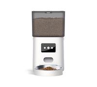 Automatic Feeders 6L Tuya APP Smart Pet Feeder Cat And Dog Food Automatic Dispenser Slow Food With Timing Recording Remote Control Feeding for dogs and cats(Single Bowl Feeder)