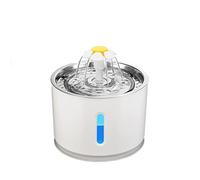 Automatic Feeders for Dogs Automatic Dog Feeder Cat Water Fountain Indoor USB LED 2.4L Ultra Quiet Dog Drinking Dispenser Pet Puppy Feeder Fountains Bowls