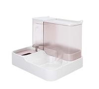 Automatic Feeders for Dogs Cat Automatic Pet Feeder Water Dispenser No Electricity Large-capacity Drinking Water Flowing Water Does Not Wet Mouth Dog Bowl