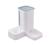 Automatic Feeders Pet Feeder Pet Dispenser For Cat And Dog Travel Supply Automatic Smart Slow Feeder Dispenser Drinking Device Pet Supp for dogs and cats(Nero)