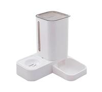 Automatic Feeders Pet Feeder Pet Dispenser For Cat And Dog Travel Supply Automatic Smart Slow Feeder Dispenser Drinking Device Pet Supp for dogs and cats(Gris)