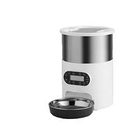 Automatic Feeders Tuya Smart APP Pet Feeder Cat And Dog Food Automatic Dispenser Suitable For Small And Medium-Sized Cats And Dogs Remote Feeding for dogs and cats(Key control B)