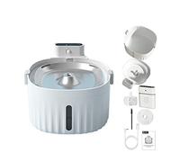 Automatic Feeders USB Cable/Battery Operated Cat Water Fountain Motion Sensor Dog Dispenser Filter Automatic Drinker Stainless Steel Pet Feeder for dogs and cats(A-With sensor)