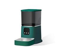 Automatic Feeders Video Camera 6L Feeder Timing Smart Automatic Pet Feeder For Cat Dogs Intelligent Dry Food Dispenser Voice Bowl for dogs and cats(Green Color,Camera Pet Feeder)