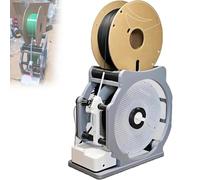 Automatic Filament Respooler with Adjustable Speed and Tension, Smart Start-Stop Feature, Supports Various Filament Diameters, Low-Noise Operation for Spool Management