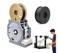 Automatic Filament Respooler with Start-Stop Control, Prevents Tangling for 1kg Spools in 3D Printing and Welding Applications