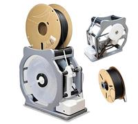 Automatic Filament Respooler with Start-Stop Function, 1kg Capacity for Neat Wrapping, Ideal for 3D Printing and Welding Applications