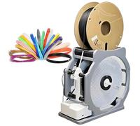 Automatic Filament Spooler, Intelligent Start/Stop Rewinder, Desktop Electric Spool Rewinder for 3D Printing and Solder Wire