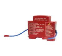 Automatic Fire Retardant Device for Distribution Cabinets and Meter Boxes