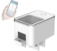Automatic Fish Dispenser WiFi Control via Mobile App Large Capacity Waterproof Receptacle Anti-caking Design Accurate and Clog-Free Distribution Missing Detection Feeds