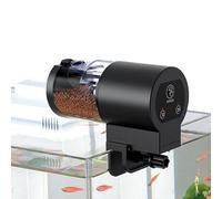 Automatic Fish Feeder | 100 ml Small Pool Feeder - Timed Feeder for Aquarium Pond, Holiday, Turtles, Betta