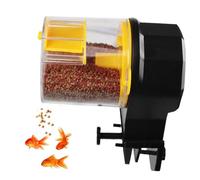 Automatic Fish Feeder 210 ＆ 100ML Fish Feeder Automatic Dispenser with Timer Fish 2AA Battery Operated Food Vacation Feeder Auto Fish Feeder for Fish Tank, Aquariums, Pond Automatic Fish Feeder