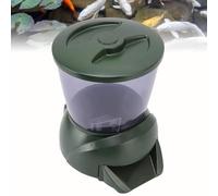 Automatic Fish Feeder, 4.5L Battery Powered Fish Food Dispenser, Programmable Timer Aquarium Feeder with Digital Display, for Aquarium Garden Pond