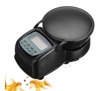 Automatic Fish Feeder, 80g Electric Auto Fish Feeder, Programmable Food Feeding Dispenser Timer with Moisture-Proof Design, MINI Size, for Home Garden Aquarium Pond