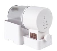 Automatic Fish Feeder Fish Feeding Dispenser Timer with Dual Scheduling Modes, 60g & 100g Food Boxes, Moisture - Proof Design, for Home Aquariums, Fish Tanks, Turtles, Newts and Fr