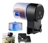 Automatic Fish Feeder | Food Dispenser with Adjustable Timer and Accuracy and Stable, Automatic Feeder for Aquarium - For Home Office Fish Room Betta Turtles Pes