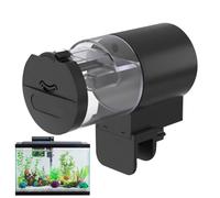 Automatic Fish Feeder for Aquarium - 100ml Automatic Fish Food Feeder,Timed Programmable Machine with Pellets Portion Control for Vacation Travel Hotel Apartment Villa Home