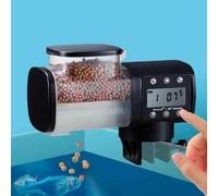 Automatic Fish Feeder for Aquarium, 500MI Aquarium Auto Food Dispenser with Timer for Small Tank, Moisture Proof Auto Food Feed Dispensers (Without Battery) for Betta Goldfish Koi Turtle - AF500