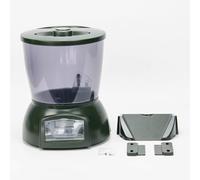 Automatic Fish Feeder - Outdoor Fish Food Dispenser with Timer for Vacations, Moisture-Proof Design, Suitable for Hot or Cold Weather, 99 Days Capacity
