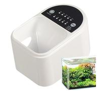 Automatic Fish Feeder: Programmed Feed, Battery Operated Mechanism, Easy Installation Clamp, Small Pet Compatibility | for Fish Tank Pond al A