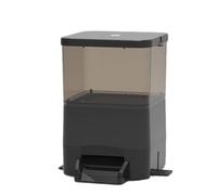 Automatic Fish Feeder - Solar Powered Pond Dispenser with 120° Coverage, 10L Capacity, Timed Rationing and LCD Display for Aquariums and Ponds