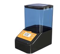 Automatic Fish Feeder/specialized For Medium And Large Fish Tanks/timed And Precise Feeding/0.4L/1Llarge Capacity(Nero,1000ml)