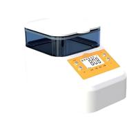 Automatic Fish Feeder/specialized For Medium And Large Fish Tanks/timed And Precise Feeding/0.4L/1Llarge Capacity(Bianco,400ml)