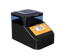 Automatic Fish Feeder/specialized For Medium And Large Fish Tanks/timed And Precise Feeding/0.4L/1Llarge Capacity(Nero,400ml)