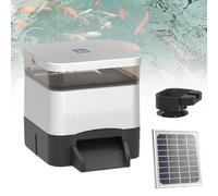 Automatic Fish Feeder with Remote Control via Mobile App, Intelligent Food Dispenser for Aquariums and Fish Ponds
