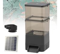 Automatic Fish Feeder with Remote Control via Mobile App, Intelligent Food Dispenser for Aquariums and Fish Ponds