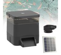 Automatic Fish Feeder with Remote Control via Mobile App, Intelligent Food Dispenser for Aquariums and Fish Ponds