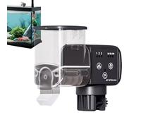 Automatic Fish Filler - Intelligent Rechargeable Waterproof Dispenser with Precision Feeding Timer | Ideal for Aquarium, Pond, Turtle Feeding and Care