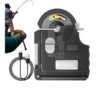 Automatic Fishing Hook Tier - 9x7x2cm Knotting Tool, ABS Electric Knotter, Quick Fishing Bobbin Device For Rivers Black Pits Reservoirs Saltwater Freshwater | USB Rechargeable, For Dad And Husband