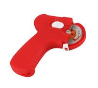 Automatic Fishing Knot Tying Tool, Electric Hook Tying Machine, Professional Fast Hook Line Tier with Internal Routing and Anti Detachment for Secure Knots (Red)
