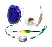Automatic Fishing Line Kit - Portable Pre-tied Slide Kit with Changing Float | Ready To Use Slide Float Lines Set | For Lake Pond Sea Boat Outdoor And Outdoor Voy