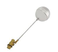 Automatic Float Valve 1pc DN15 Float Valve Ball, Practical Stainless Steel Water Sensor Floating for Bathroom Tank