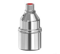 Automatic Float Valve 304 Stainless Steel, Smart Water Level Controller with Multi-Interface Kit for Rain Tank, Food GRADEs No Electricity Needed(E top inlet)