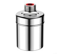 Automatic Float Valve 304 Stainless Steel, Smart Water Level Controller with Multi-Interface Kit for Rain Tank, Food GRADEs No Electricity Needed(F top inlet)