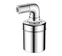 Automatic Float Valve 304 Stainless Steel, Smart Water Level Controller with Multi-Interface Kit for Rain Tank, Food GRADEs No Electricity Needed(C side inlet)