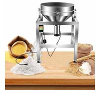 Automatic Flour Sifter Machine, Electric Vibrating Sieve with 40 and 100 Mesh Sieves, for Industrial Baking Powder and Grain Processing