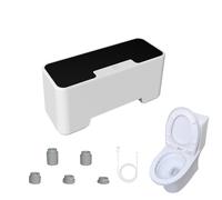 Automatic Flush Toilets - Variable App Flushing, Quiet Flushing | Touchless Infrared Sensor Toilet Flusher - Sensitive Toilet Flusher with 120 Battery
