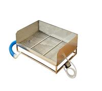 Automatic Flushing Dog Toilet, Stainless Steel Pet Toilet Dog Litter Box, Indoor Washable Dog Potty Tray for Dogs(60X40cm/23.6X15.7in)